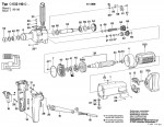 Bosch 0 602 119 012 GR.77 High Frequency Drill Spare Parts